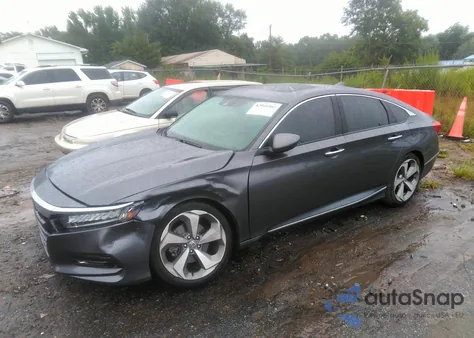 2018 Honda Accord Touring 2.0T из США, поврежденный, VIN 1HGCV2F9XJA040924